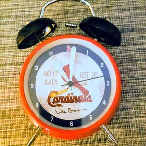 St. Louis Cardinals “Get Up Baby Get Up!” Mike Shannon Alarm Clock w/ Box